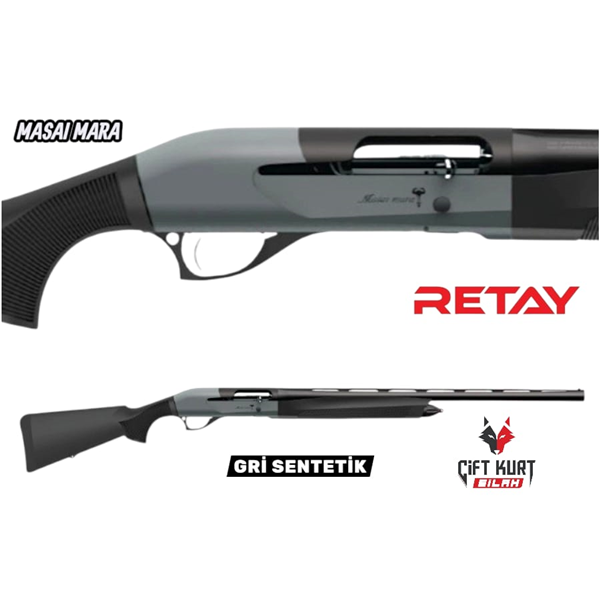 RETAY MASAİ MARA GRİ SENTETİK YİVSİZ AV TÜFEĞİ